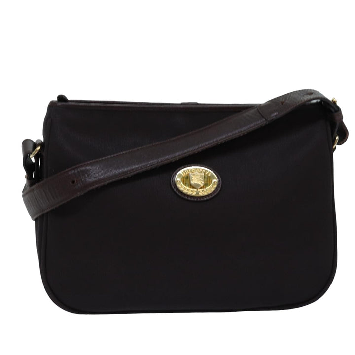 BurberrySs Shoulder Bag PVC Leather Brown Auth bs15062