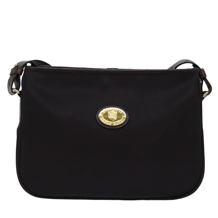 BurberrySs Shoulder Bag PVC Leather Brown Auth bs15062