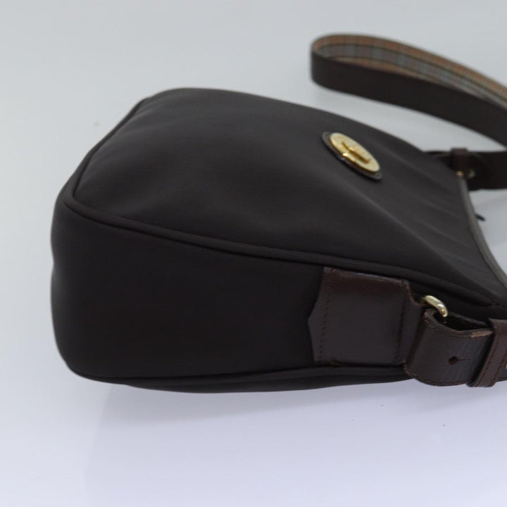 BurberrySs Shoulder Bag PVC Leather Brown Auth bs15062