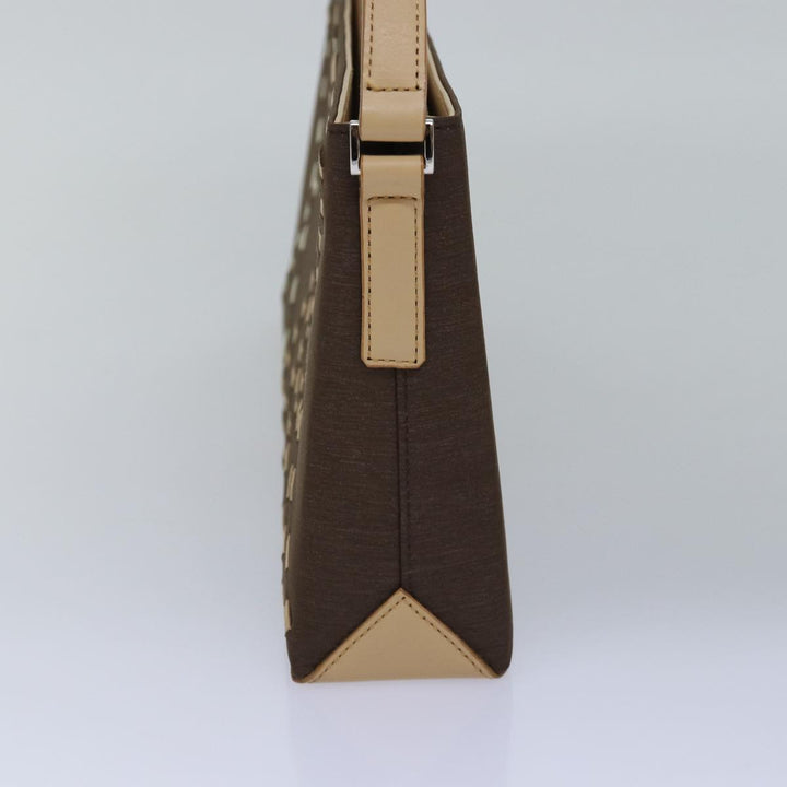 Burberry Hand Bag Canvas Brown Auth bs15077