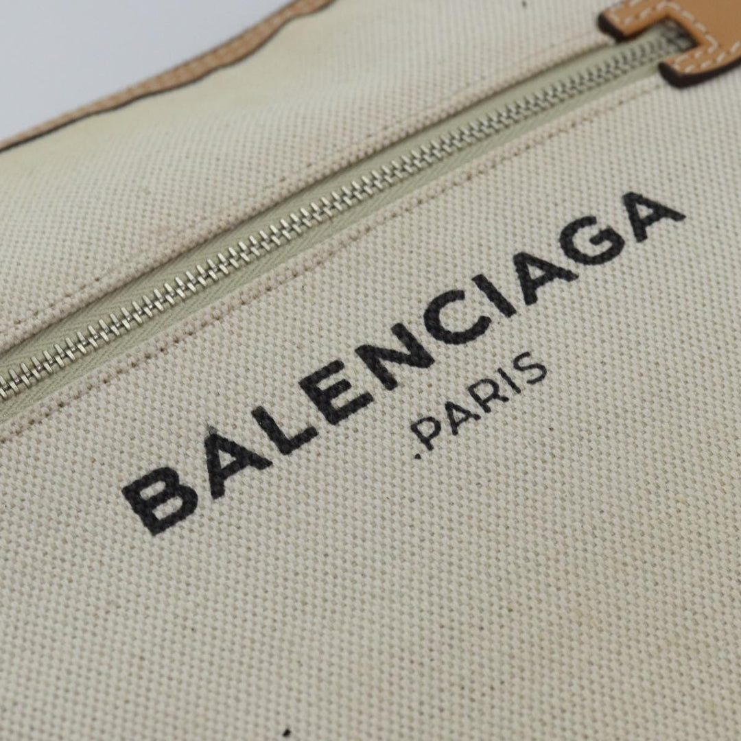Top Quality Balenciaga Clutch Bag Canvas Beige 419994 Auth bs15134
