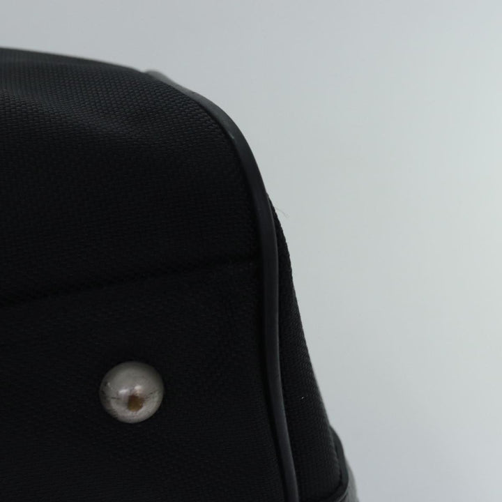 Burberry Boston Bag Canvas Black Auth bs15247