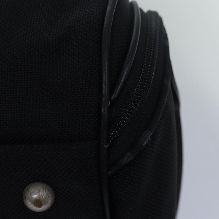 Burberry Boston Bag Canvas Black Auth bs15247