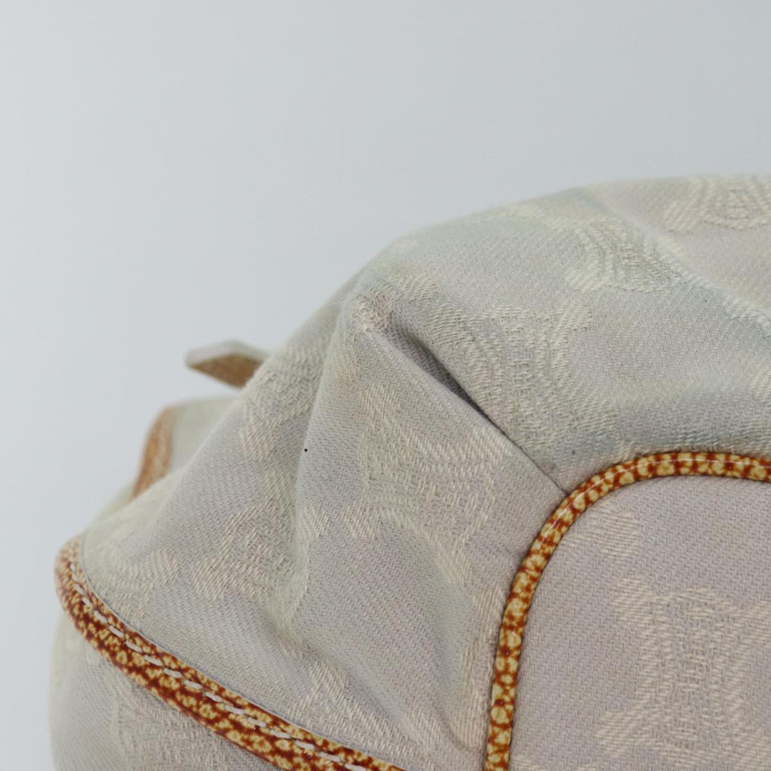 Celine Paris Macadam Canvas Hand Bag Gray Auth bs15279