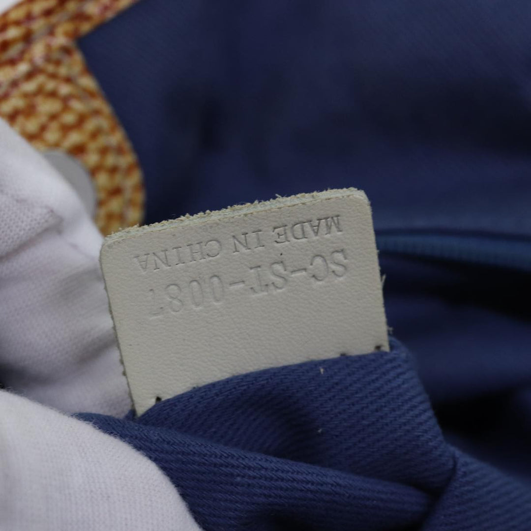 Celine Paris Macadam Canvas Hand Bag Gray Auth bs15279