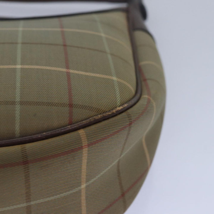 BurberrySs Nova Check Shoulder Bag Canvas Brown Auth bs15361