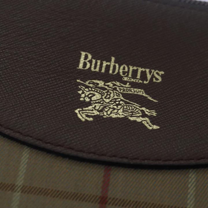 BurberrySs Nova Check Shoulder Bag Canvas Brown Auth bs15361