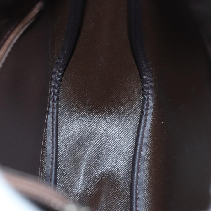 BurberrySs Nova Check Shoulder Bag Canvas Brown Auth bs15361