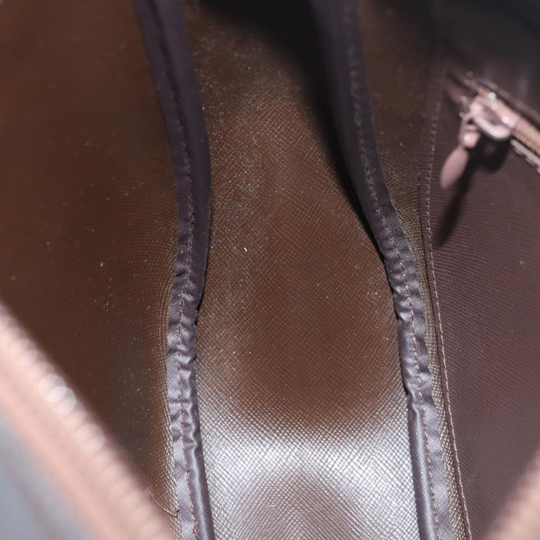 BurberrySs Nova Check Shoulder Bag Canvas Brown Auth bs15361