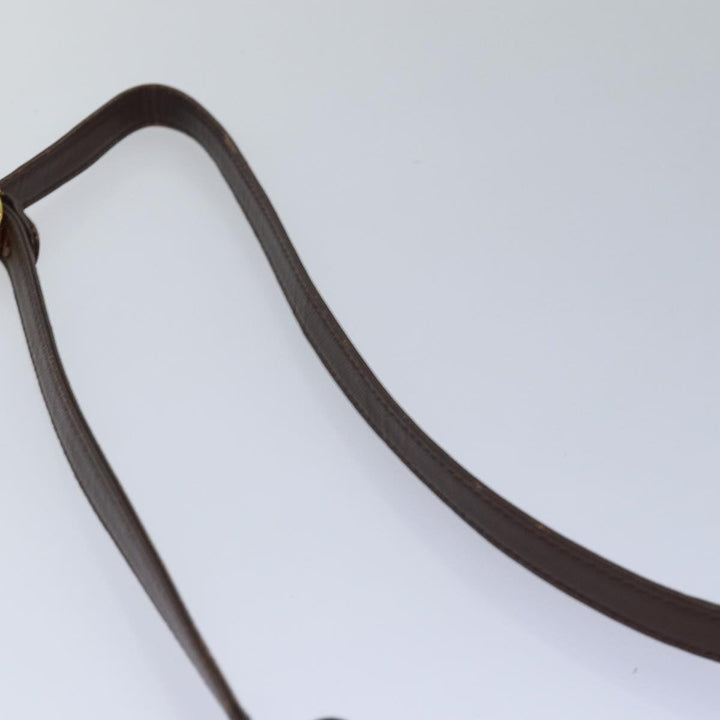 BurberrySs Nova Check Shoulder Bag Canvas Brown Auth bs15361