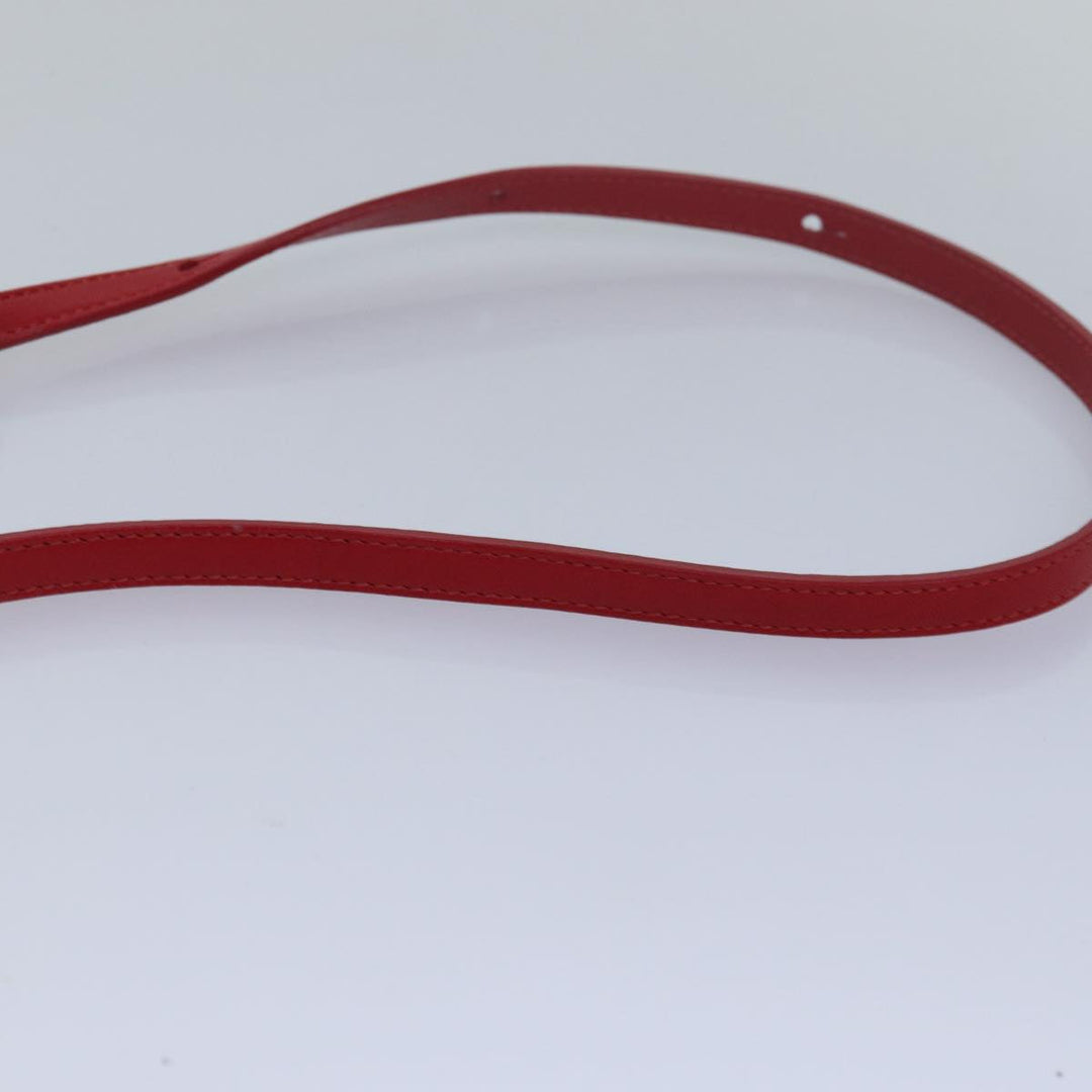 Celine Trio Small Shoulder Bag Leather Red  15431