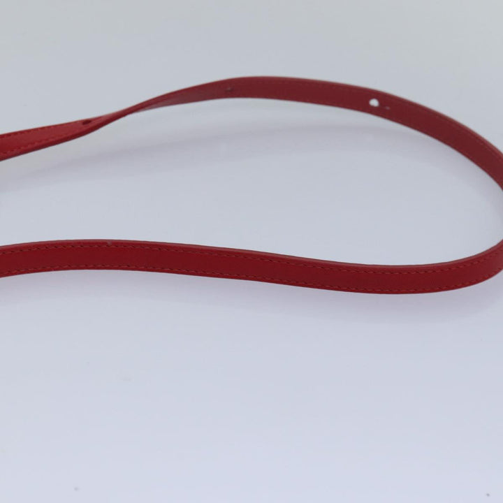 Celine Trio Small Shoulder Bag Leather Red  15431