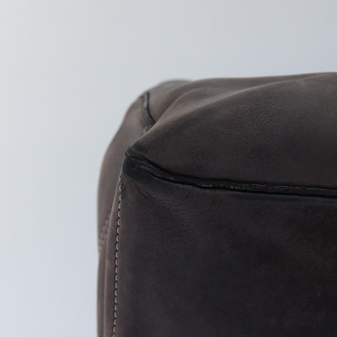Celine Boogie bag Hand Bag Leather Brown  15627