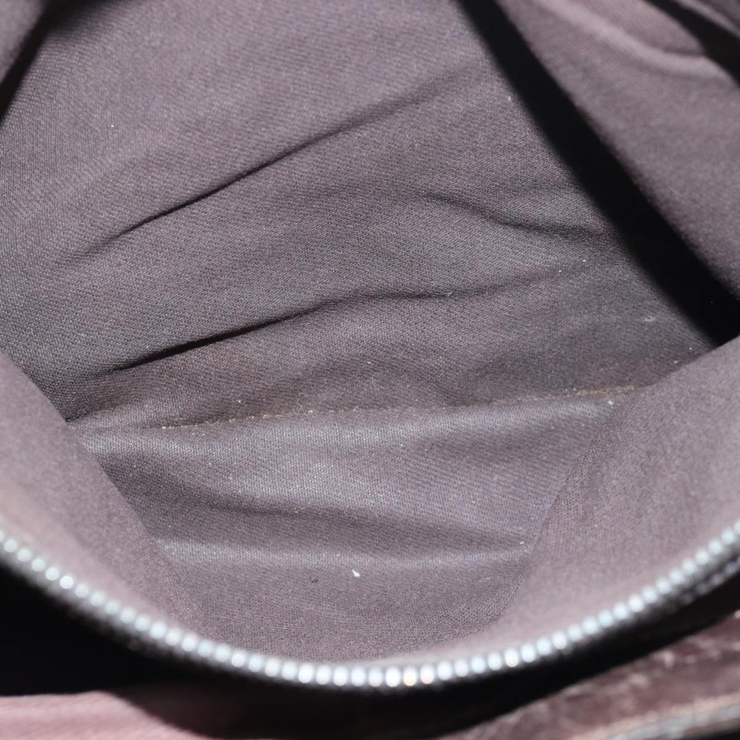 Celine Boogie bag Hand Bag Leather Brown  15627