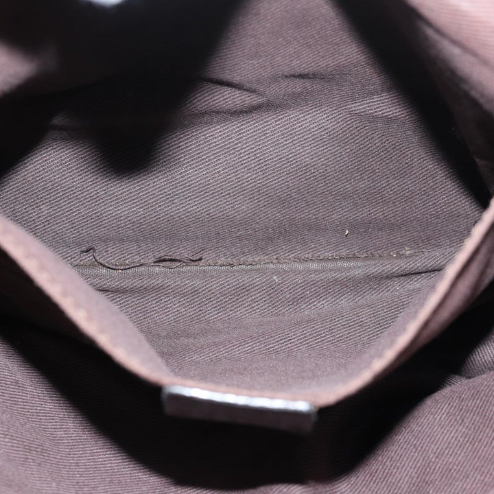 Celine Boogie bag Hand Bag Leather Brown  15627