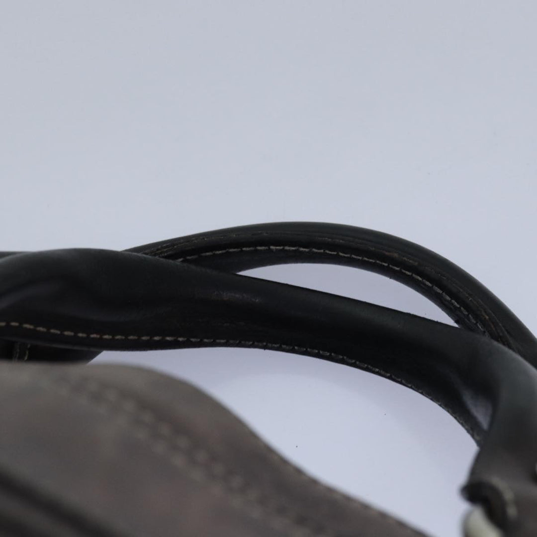Celine Boogie bag Hand Bag Leather Brown  15627