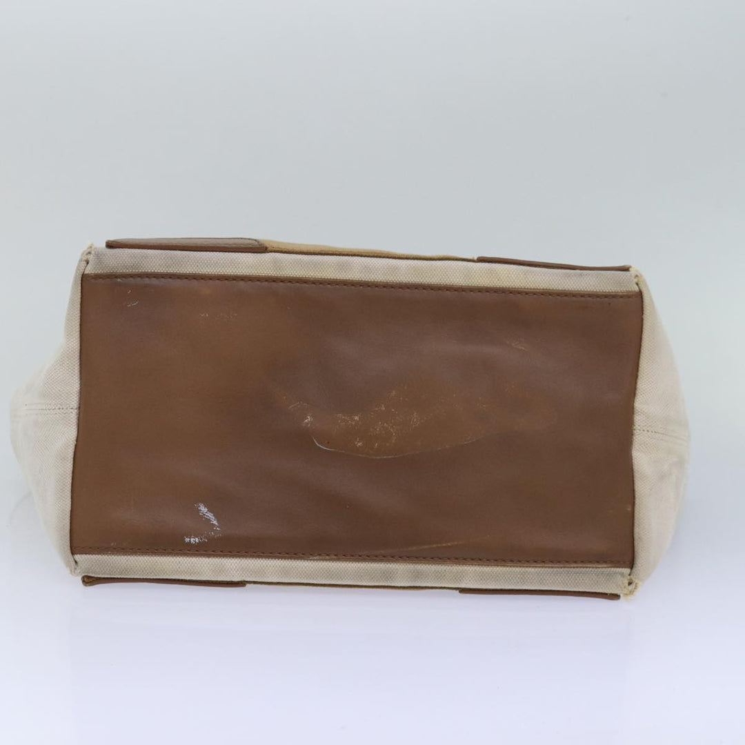 Top Quality Balenciaga Navy kabas S Hand Bag Canvas Beige White 339933 Auth bs15696