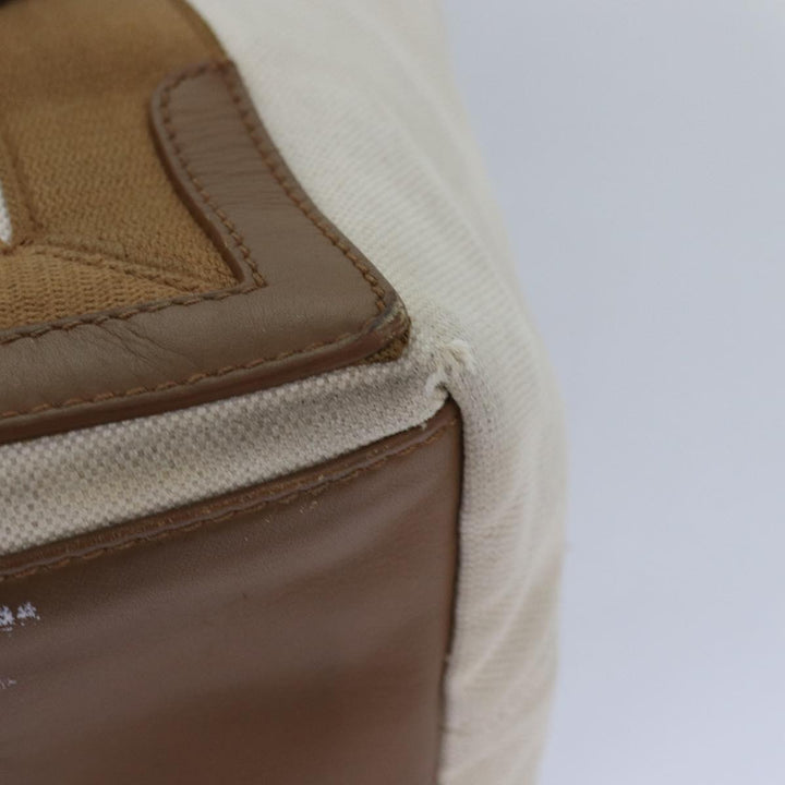 Top Quality Balenciaga Navy kabas S Hand Bag Canvas Beige White 339933 Auth bs15696