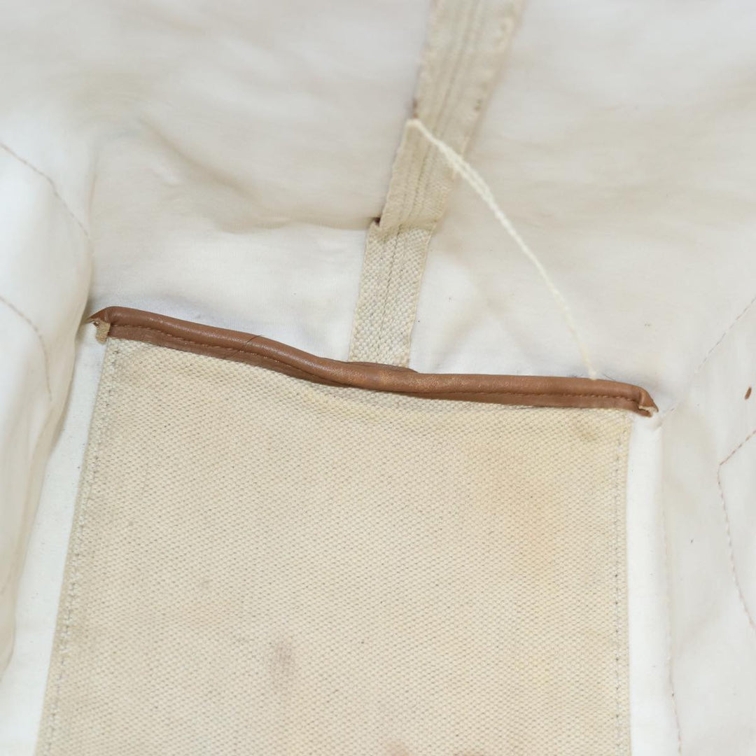 Top Quality Balenciaga Navy kabas S Hand Bag Canvas Beige White 339933 Auth bs15696