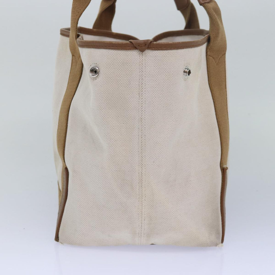 Top Quality Balenciaga Navy kabas S Hand Bag Canvas Beige White 339933 Auth bs15696