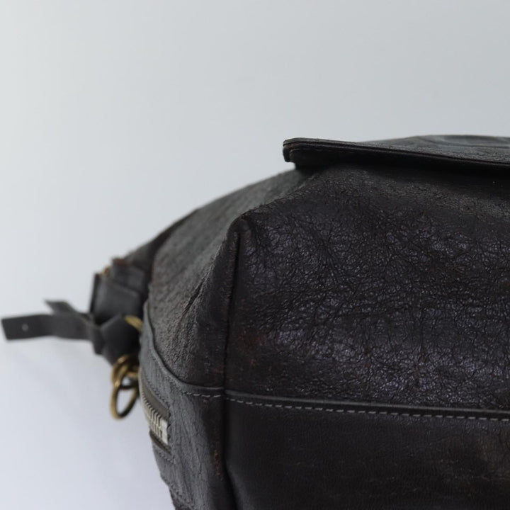 Chloe Shoulder Bag Leather Brown bs15699