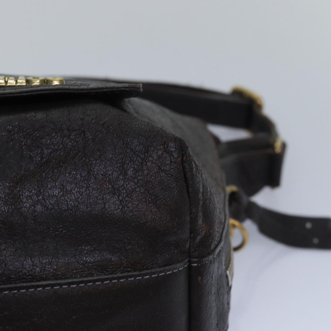 Chloe Shoulder Bag Leather Brown bs15699
