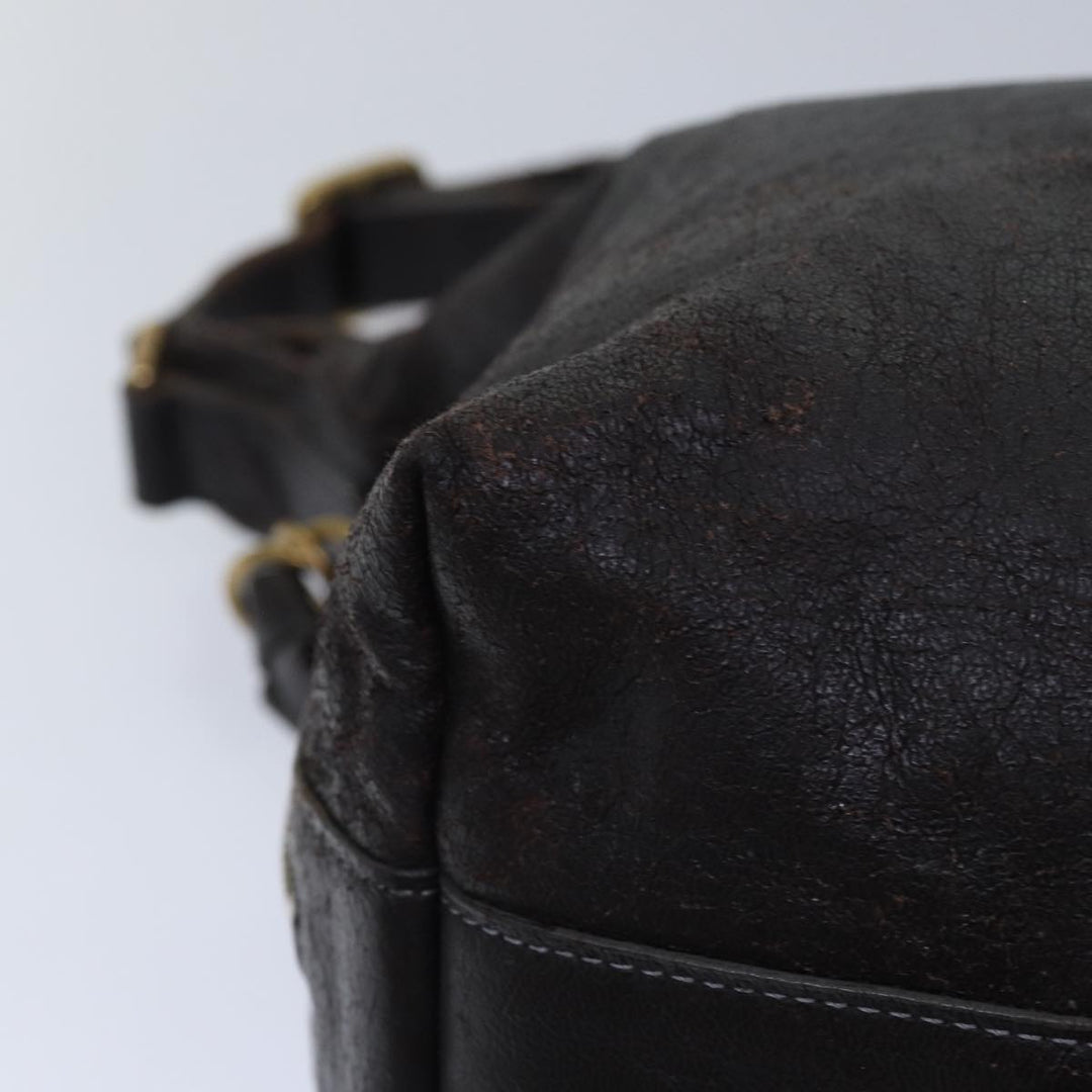 Chloe Shoulder Bag Leather Brown bs15699