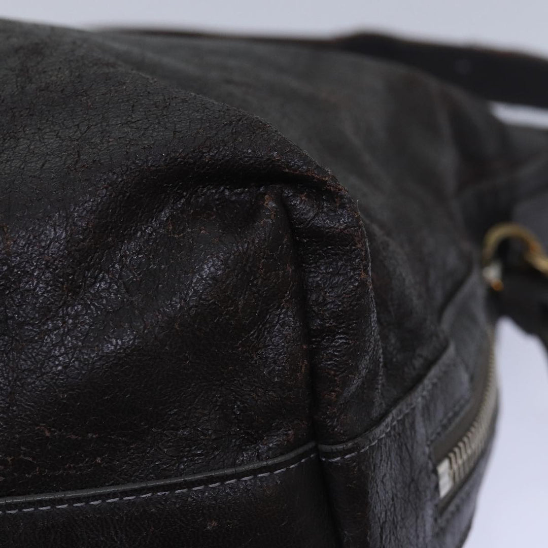 Chloe Shoulder Bag Leather Brown bs15699