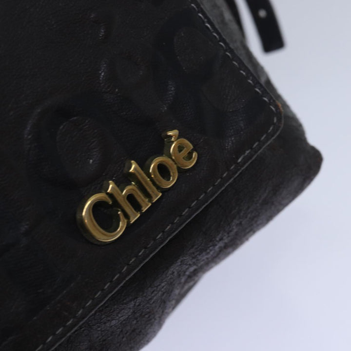 Chloe Shoulder Bag Leather Brown bs15699
