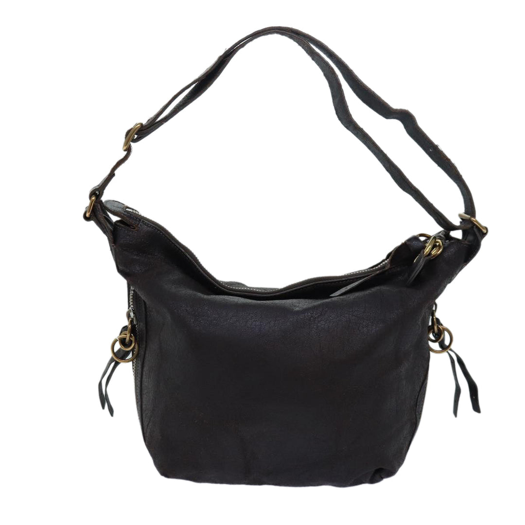 Chloe Shoulder Bag Leather Brown bs15699