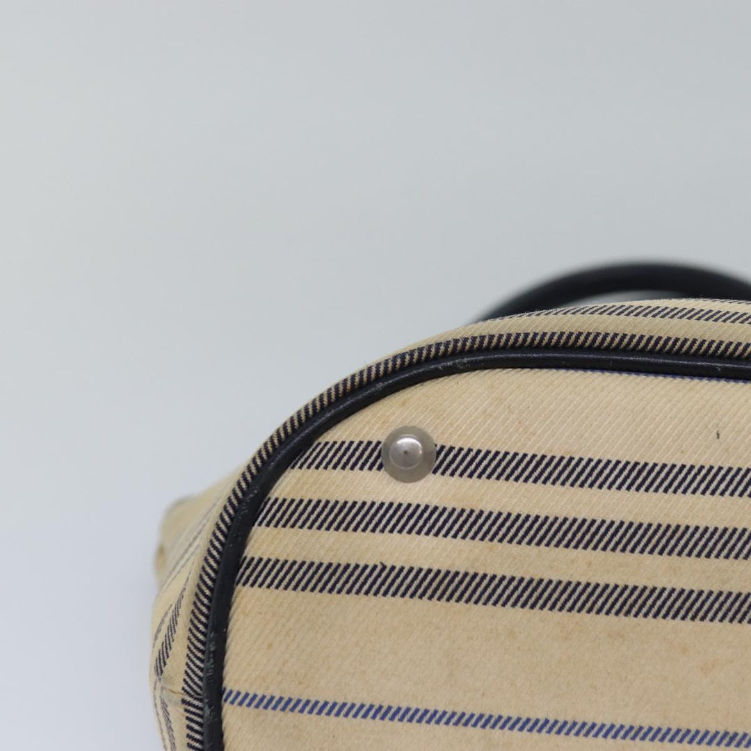 Burberry Nova Check Tote Bag Canvas Beige Auth bs15723