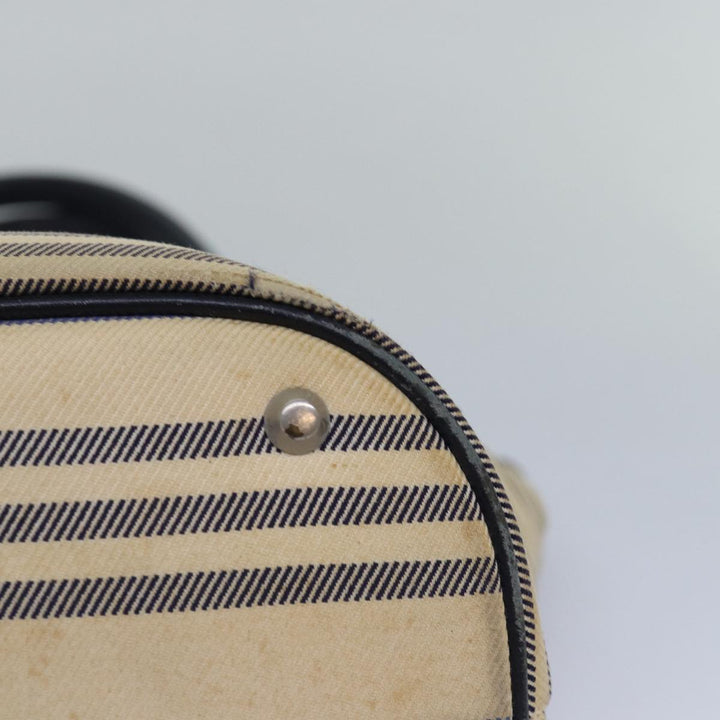 Burberry Nova Check Tote Bag Canvas Beige Auth bs15723