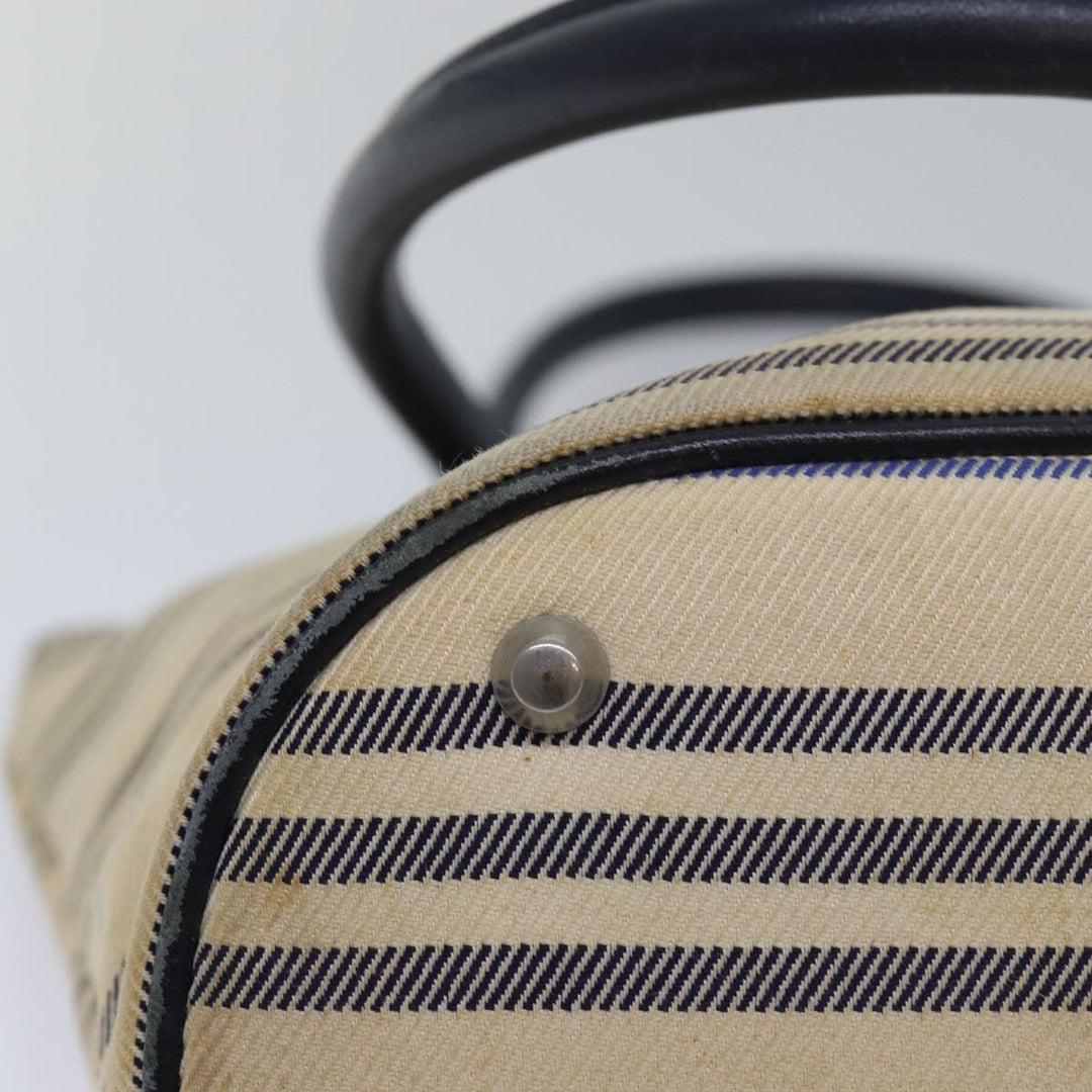 Burberry Nova Check Tote Bag Canvas Beige Auth bs15723