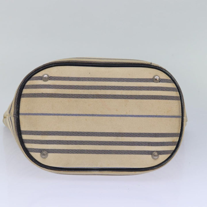 Burberry Nova Check Tote Bag Canvas Beige Auth bs15723