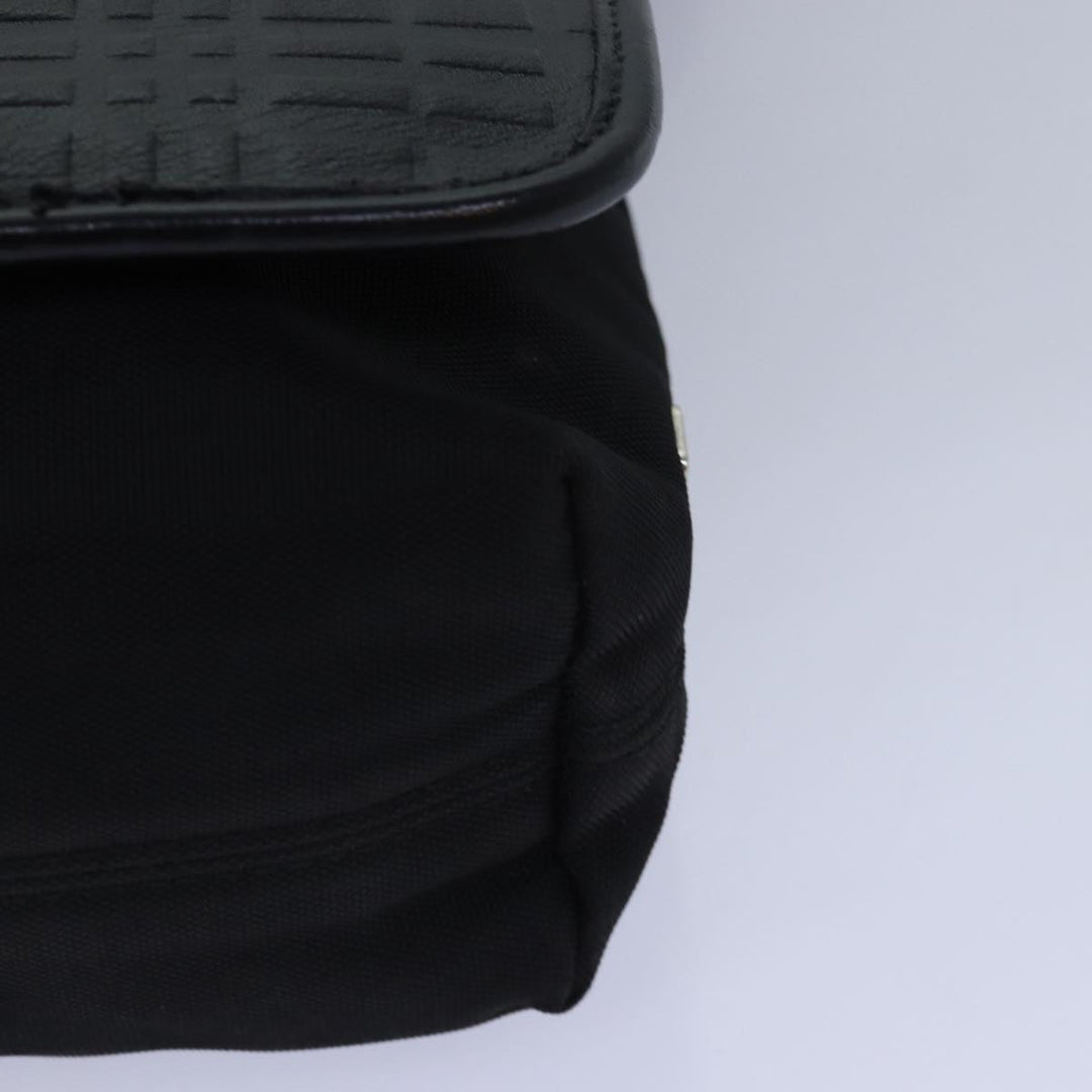 Burberry Shoulder Bag Nylon Black Auth bs15733
