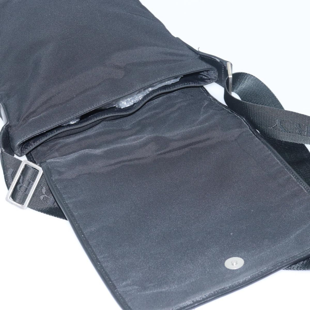 Burberry Shoulder Bag Nylon Black Auth bs15733