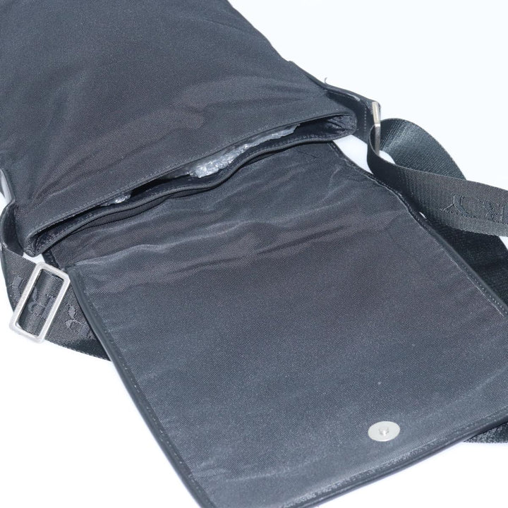 Burberry Shoulder Bag Nylon Black Auth bs15733