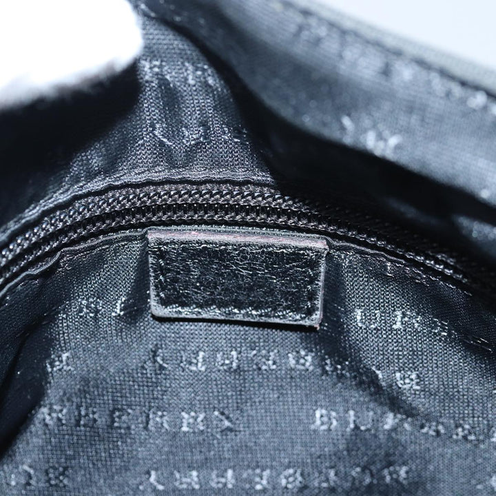 Burberry Shoulder Bag Nylon Black Auth bs15733