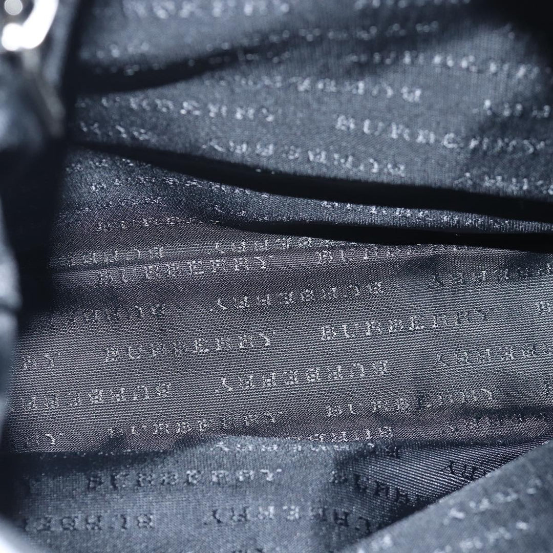 Burberry Shoulder Bag Nylon Black Auth bs15733
