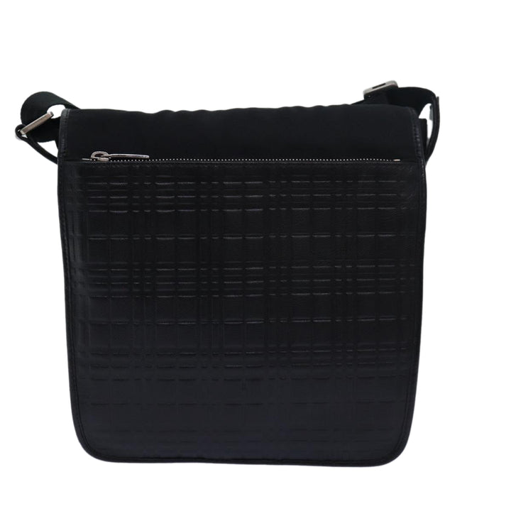 Burberry Shoulder Bag Nylon Black Auth bs15733