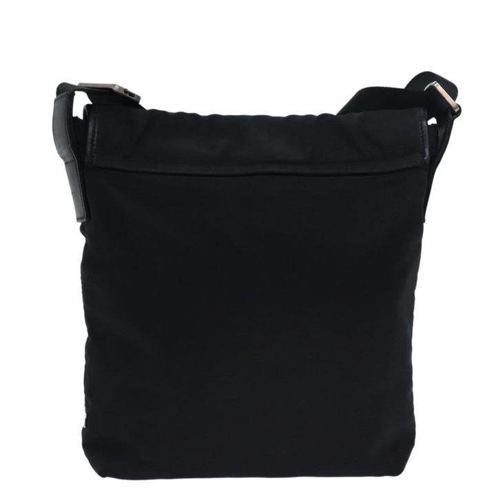 Burberry Shoulder Bag Nylon Black Auth bs15733