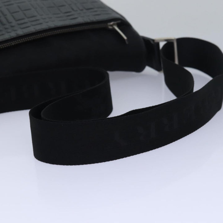 Burberry Shoulder Bag Nylon Black Auth bs15733
