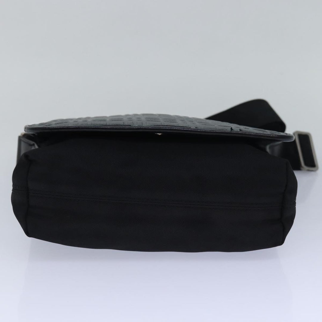 Burberry Shoulder Bag Nylon Black Auth bs15733