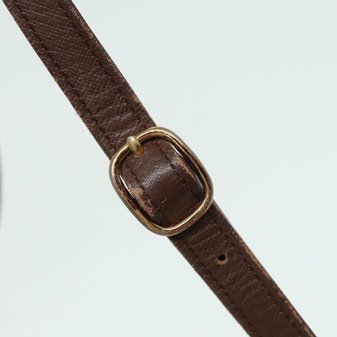BurberrySs Nova Check Shoulder Bag Canvas Beige Brown Auth bs15807