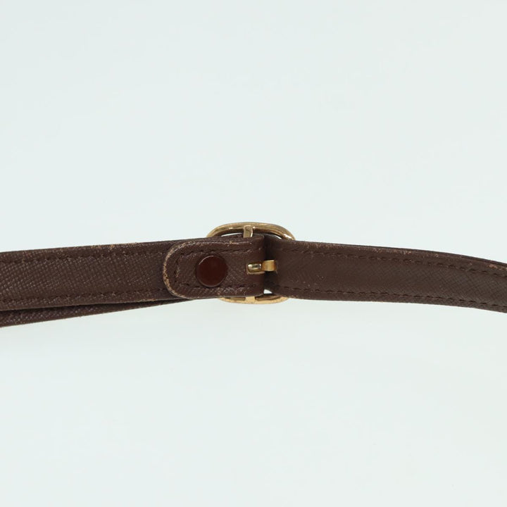 BurberrySs Nova Check Shoulder Bag Canvas Beige Brown Auth bs15807