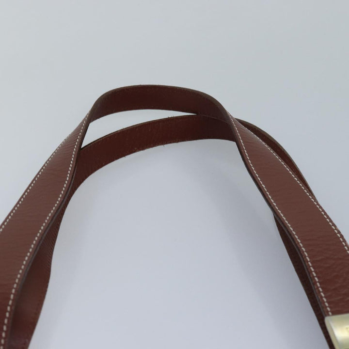 BurberrySs Tote Bag Leather Brown Auth bs16014