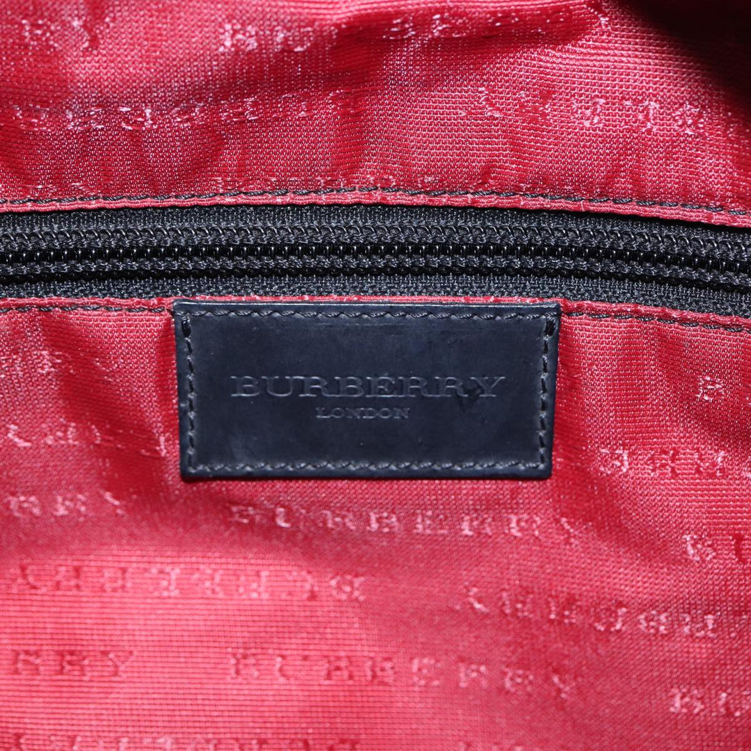 Burberry Tote Bag Enamel Red Auth bs16116
