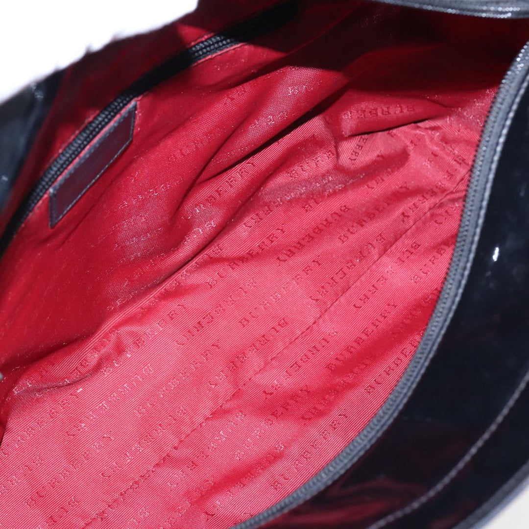 Burberry Tote Bag Enamel Red Auth bs16116