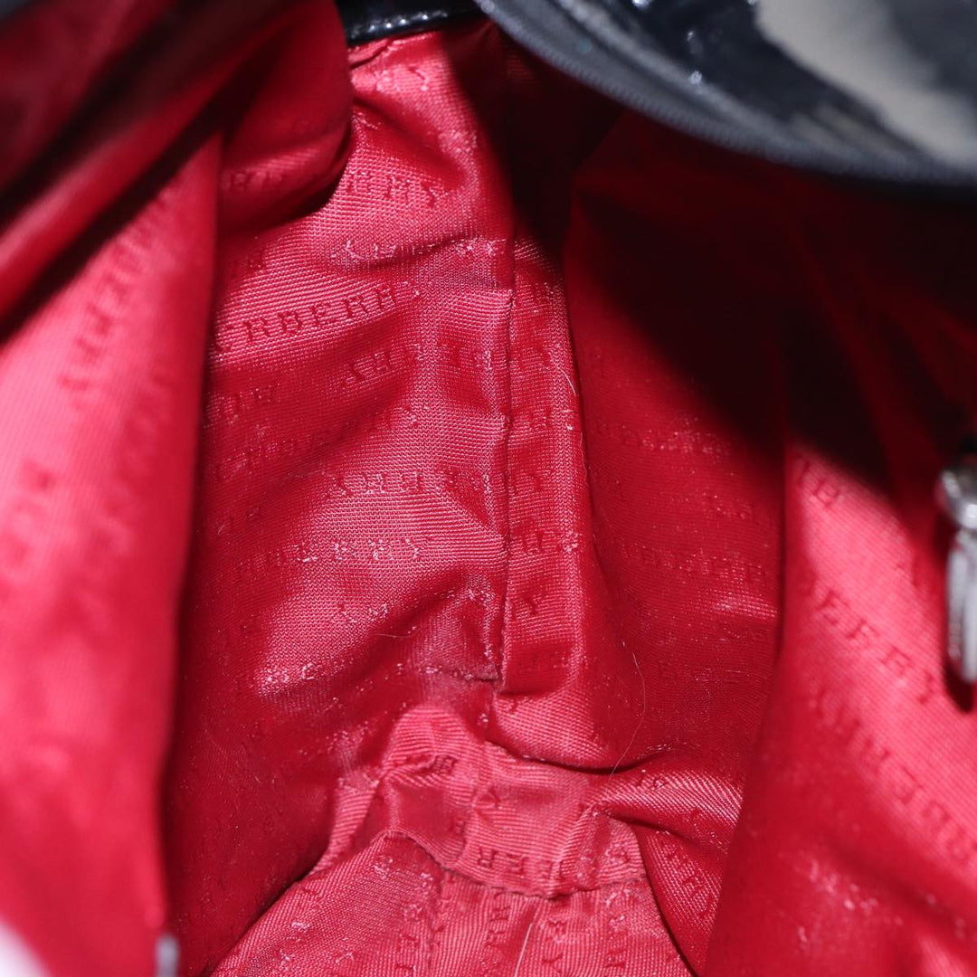 Burberry Tote Bag Enamel Red Auth bs16116