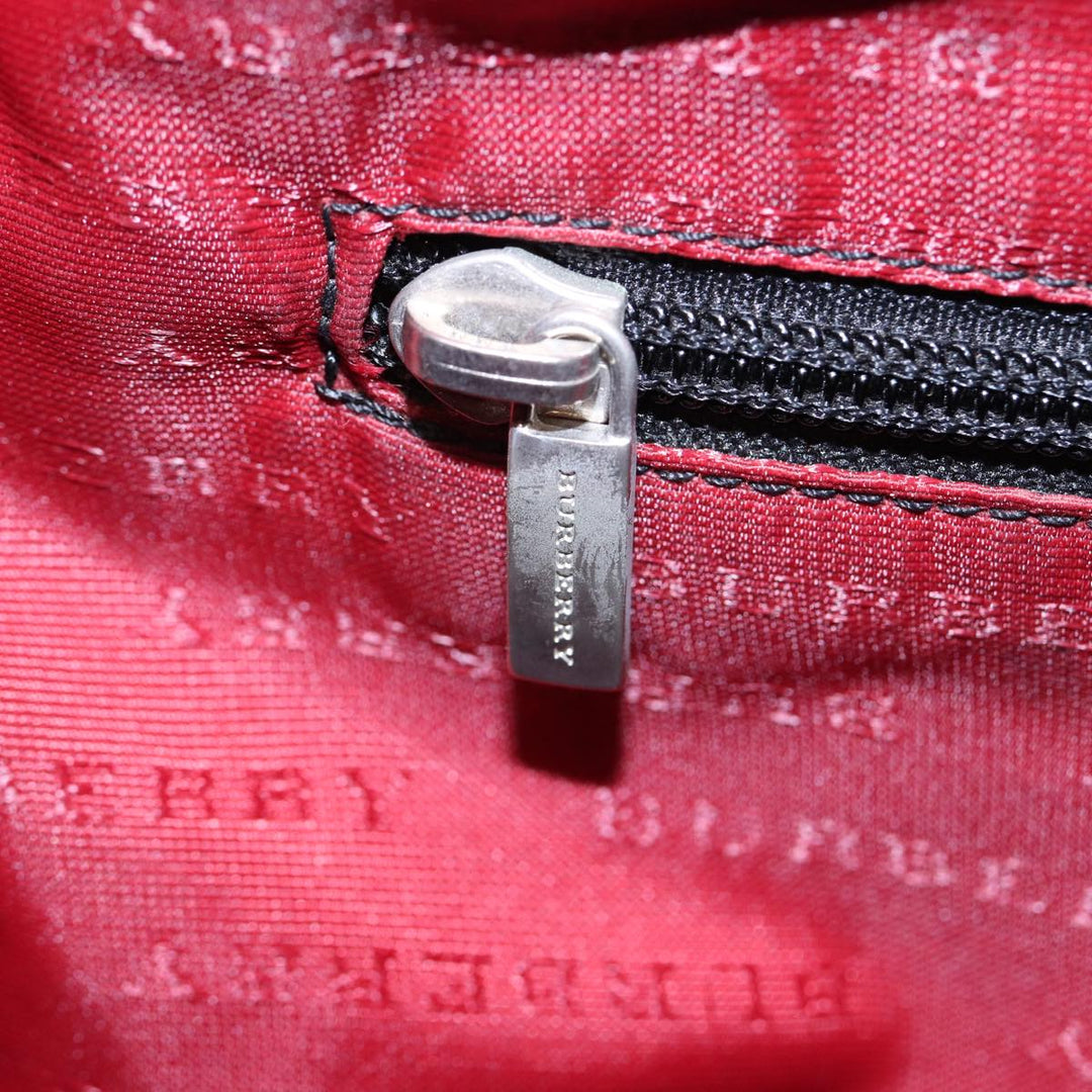 Burberry Tote Bag Enamel Red Auth bs16116